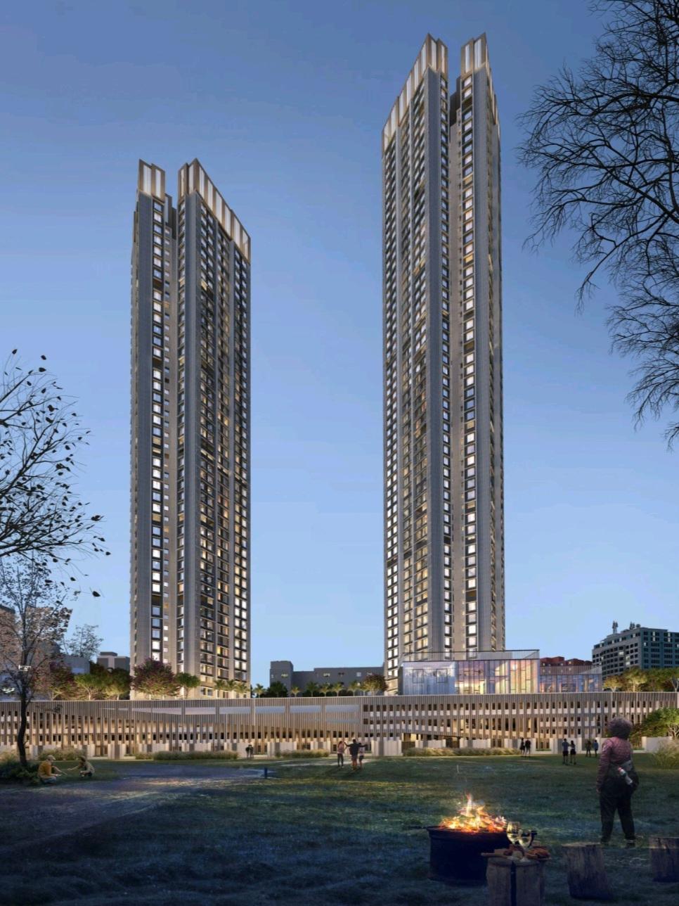 3 BHK Apartment in Bhoomi Simana parel, Mumbai